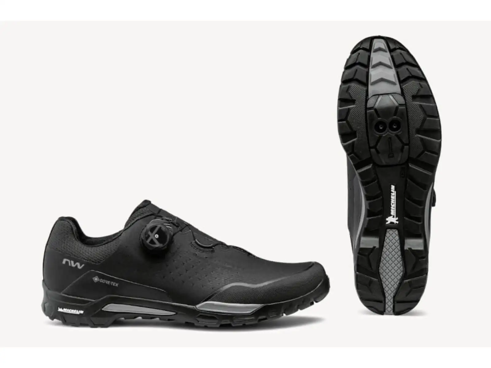 Northwave X-Trail Plus GTX MTB Winter Herren-Fahrradschuhe Schwarz