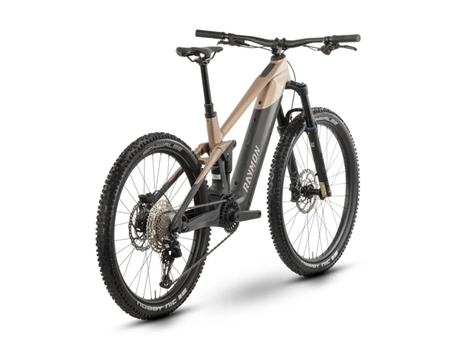 Raymon Tarok Pure E-Bike Carbon/Stone/Sand