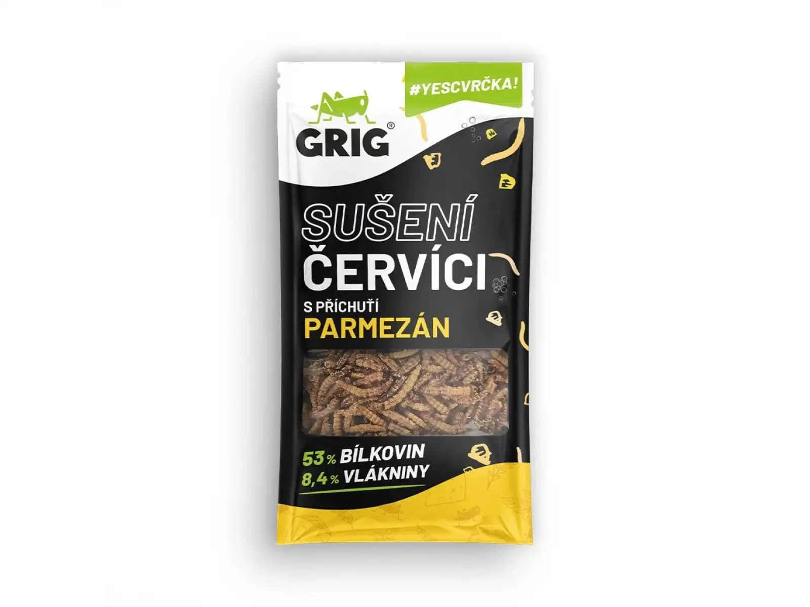 Grigg trocken geröstete Würmer Parmesan 13 g