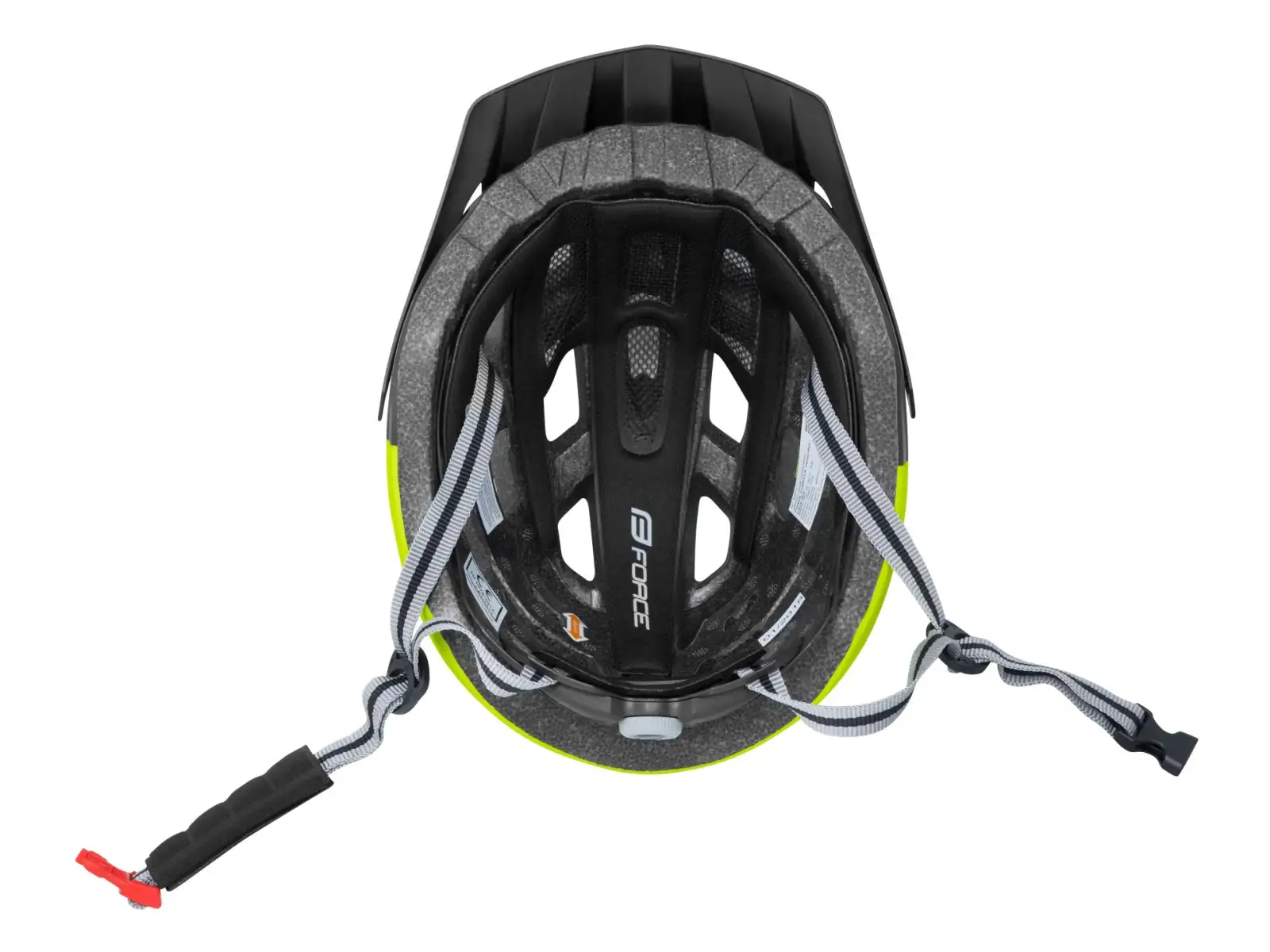 Force Corella MTB Helm, schwarz/neongelb