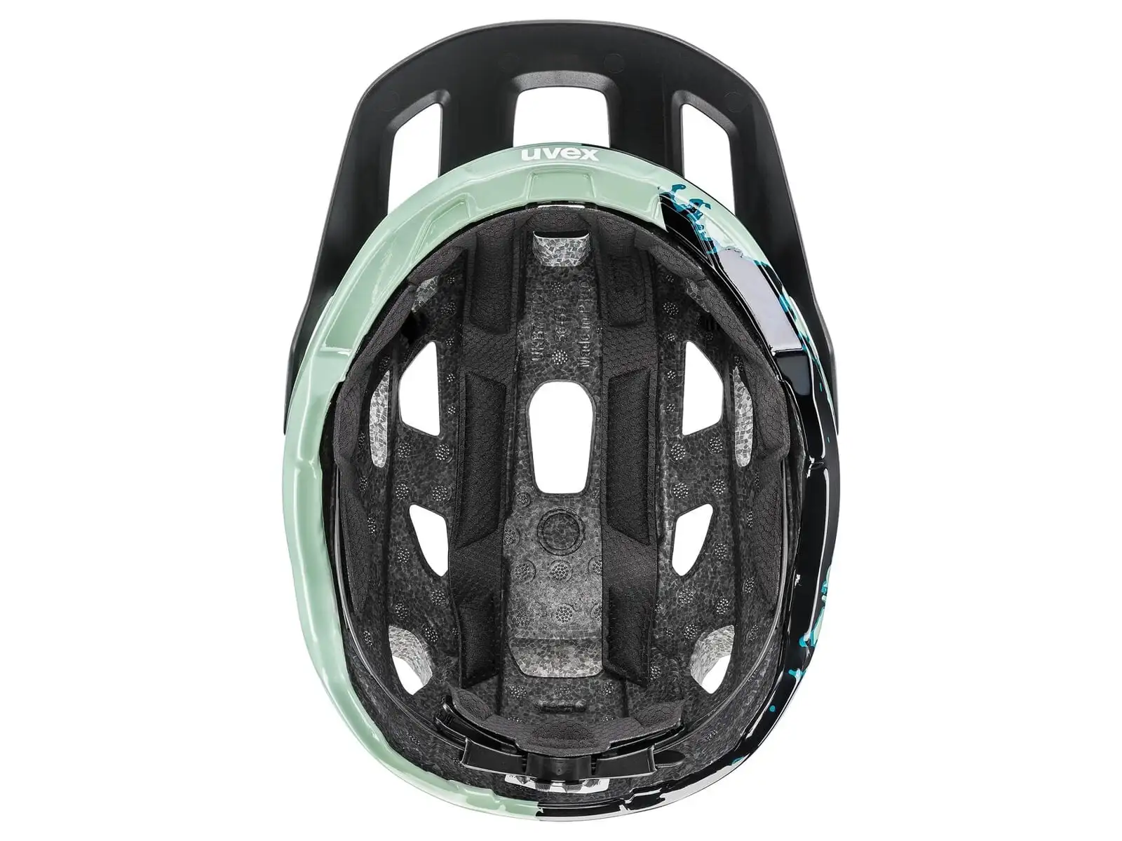Uvex React Helm Jade/Black Matt