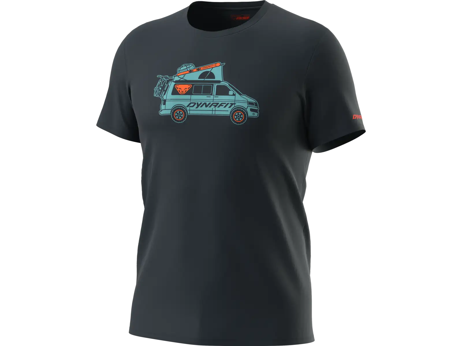 Dynafit Graphic Cotton Herren T-Shirt kurzarm Blueberry/Dynavan