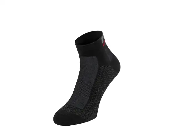 R2 Easy Fahrradsocken schwarz/anthrazit