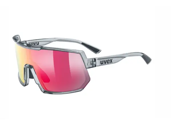 Uvex Sportstyle 235 Brille Smoke Transparent/Mirror Red