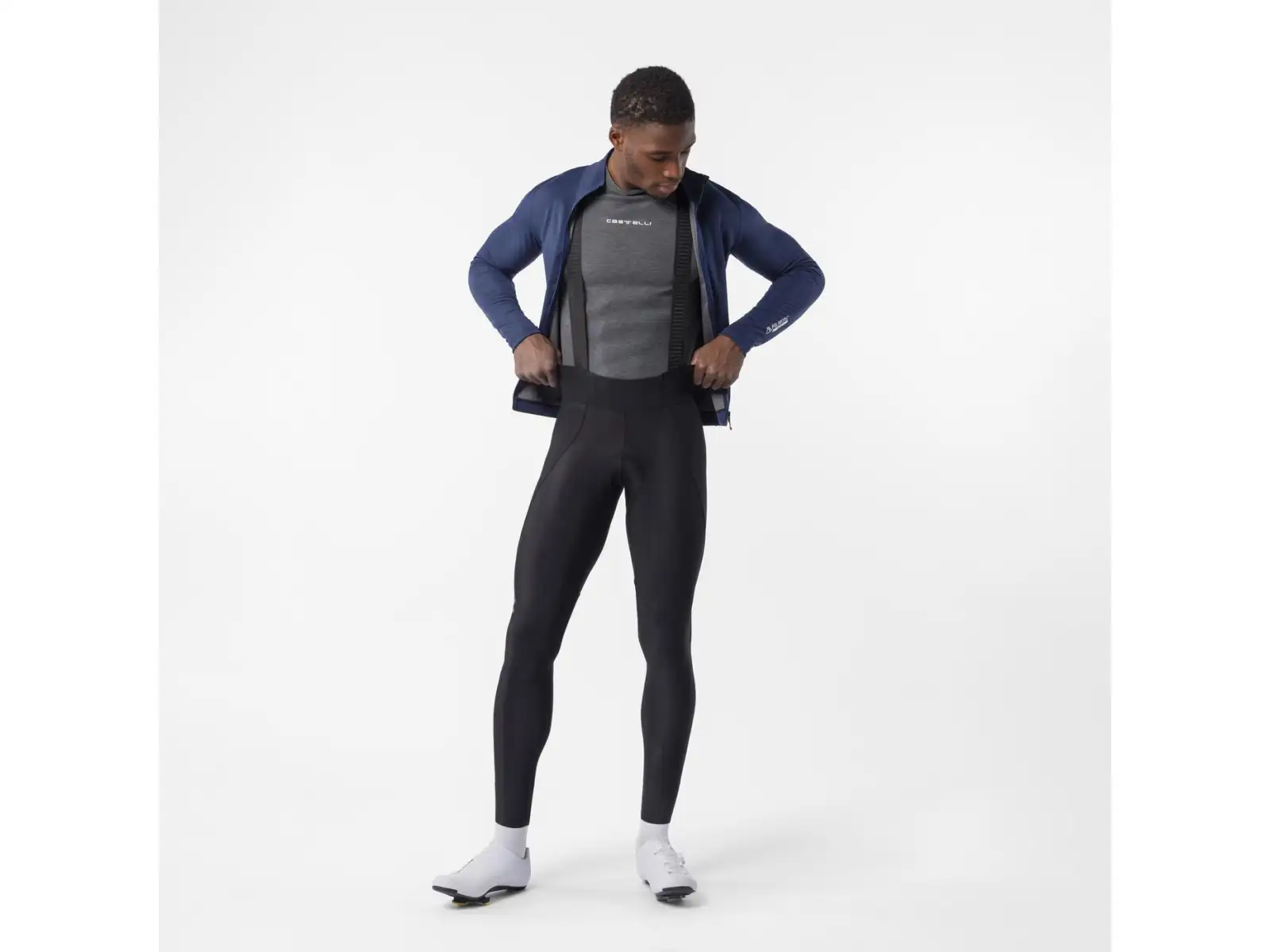 Castelli Expresso 2 Herren Radhose mit Einsatz Black