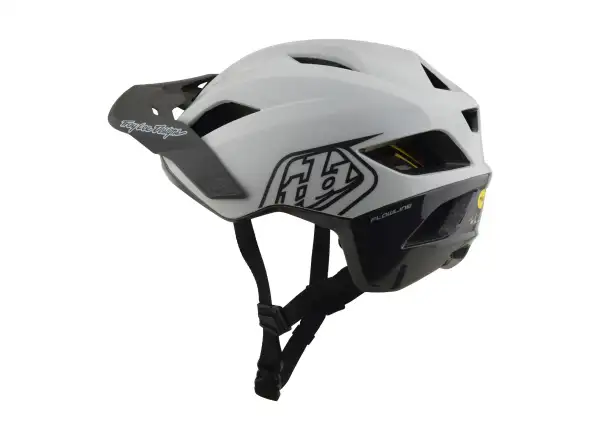 Troy Lee Designs Flowline MIPS Helm Point Gray
