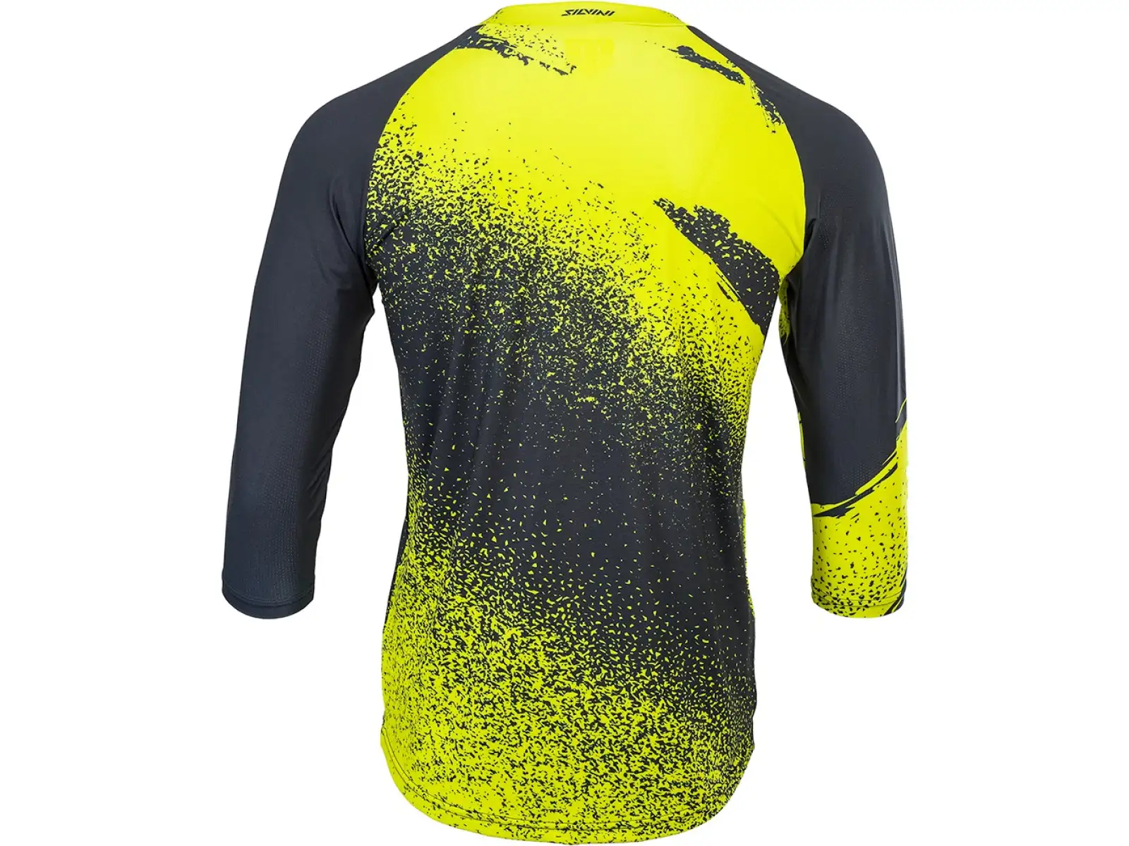 Silvini Brunello Herrentrikot 3/4 Arm Schwarz / Neon
