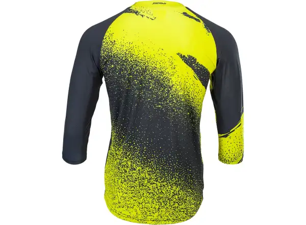 Silvini Brunello Herrentrikot 3/4 Arm Schwarz / Neon
