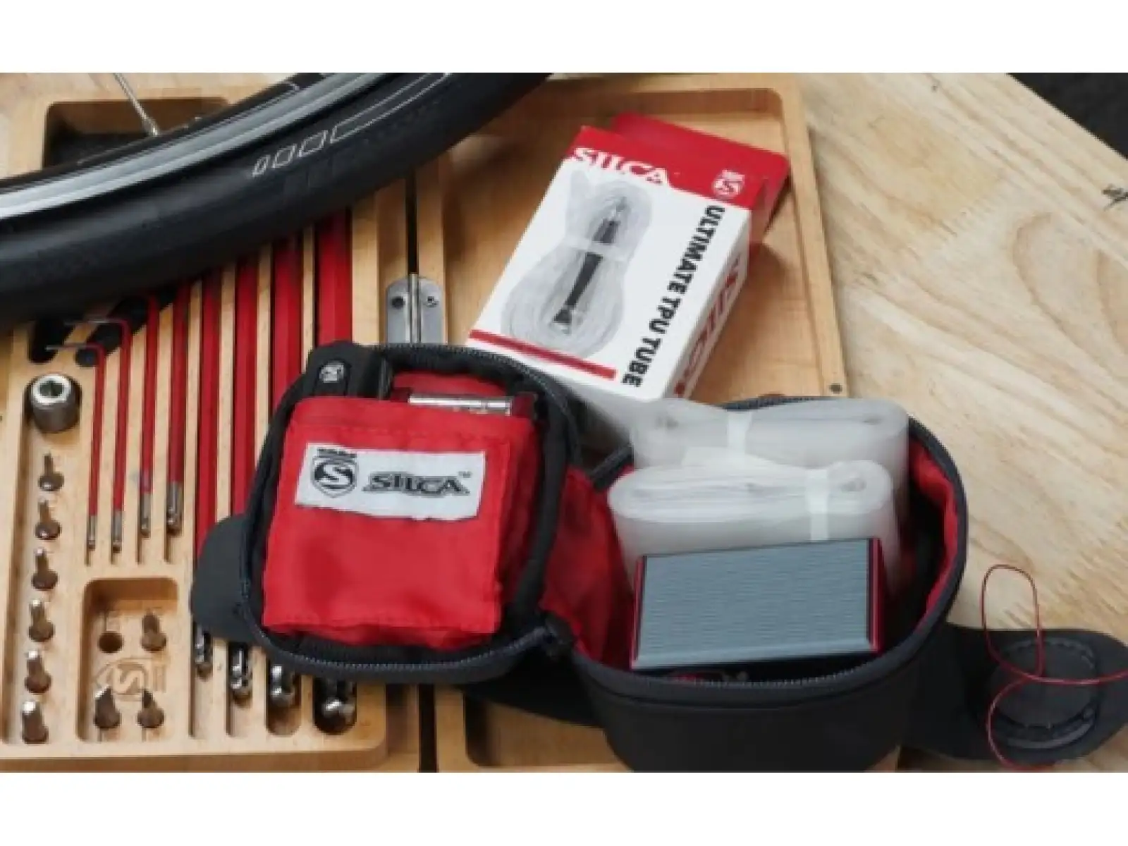 Silca TPU 700x44-64 Straßen-Schlauch mit Presta-Ventil 50mm