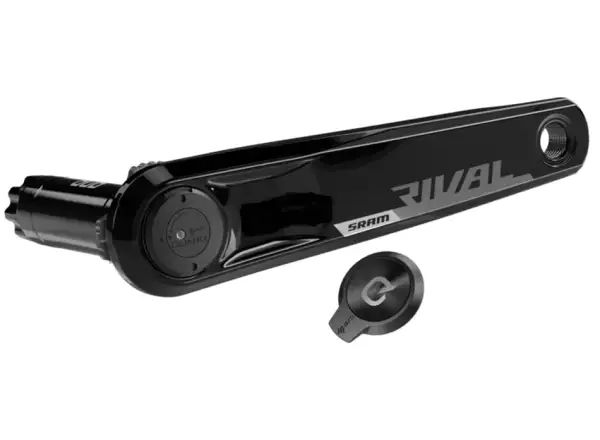 Sram Rival AXS D1 DUB Wide Linke Kurbel 175 mm mit Achse und mit Powermeter