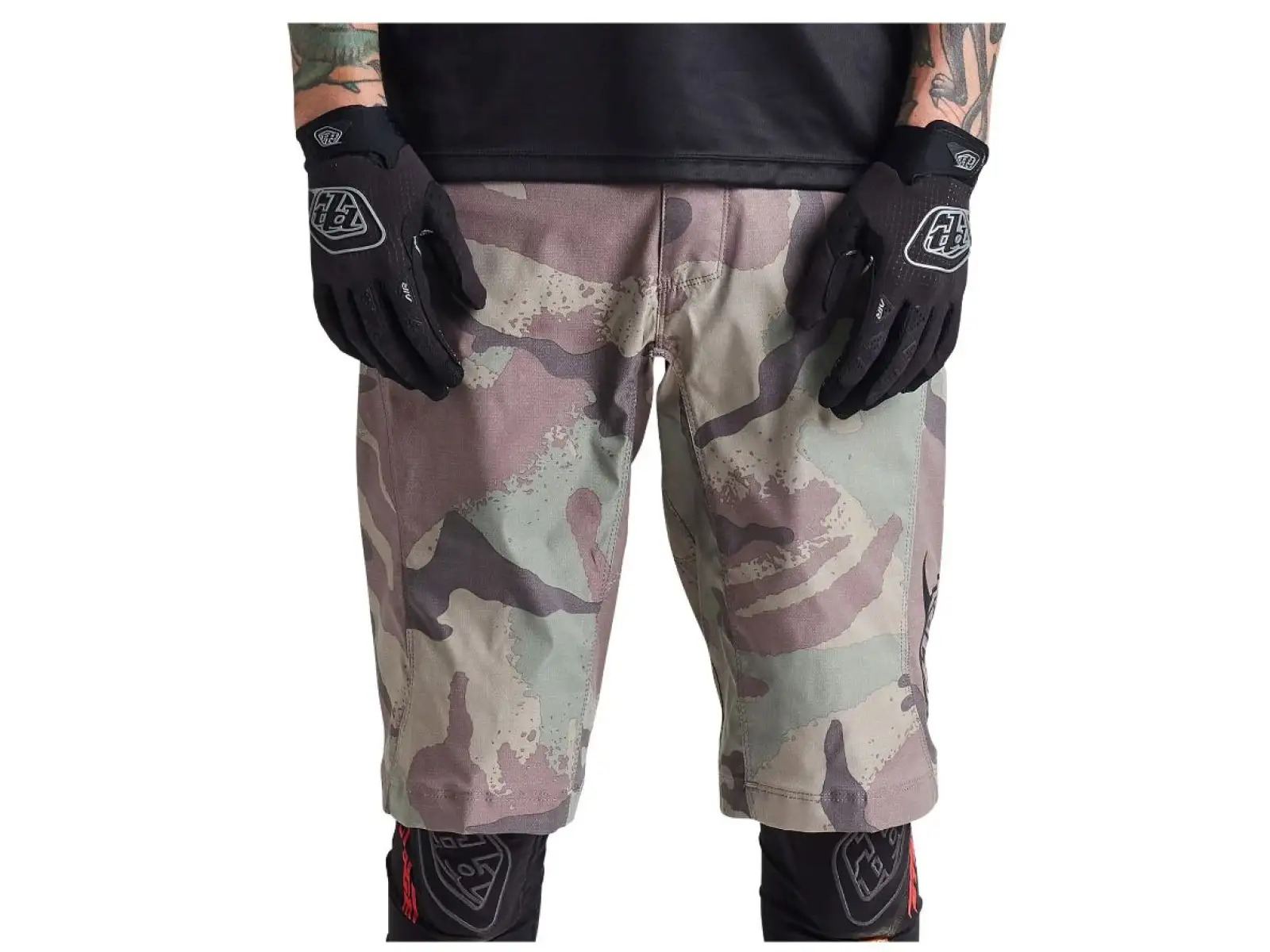 Troy Lee Designs Flowline Shorts mit Einsatz Camo Woodland