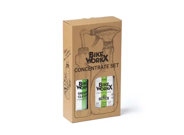 Bikeworkx Greener Cleaner Konzentrat Set Spender 250ml/Spray 500ml