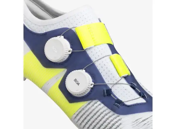 Fizik Rennradschuhe – Vento Vega Carbon White/Yellow