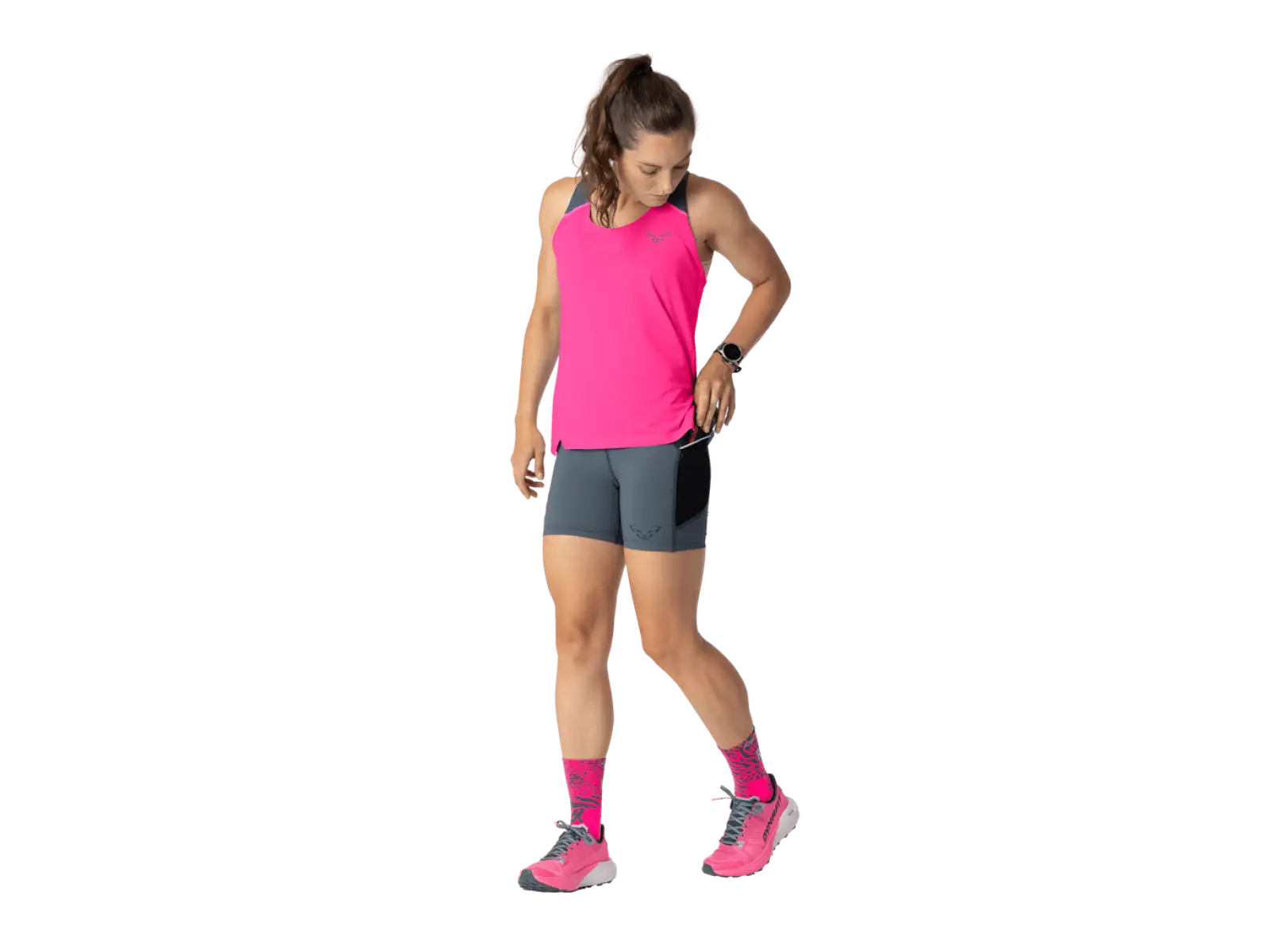Dynafit Sky Damen Laufshorts Cinder