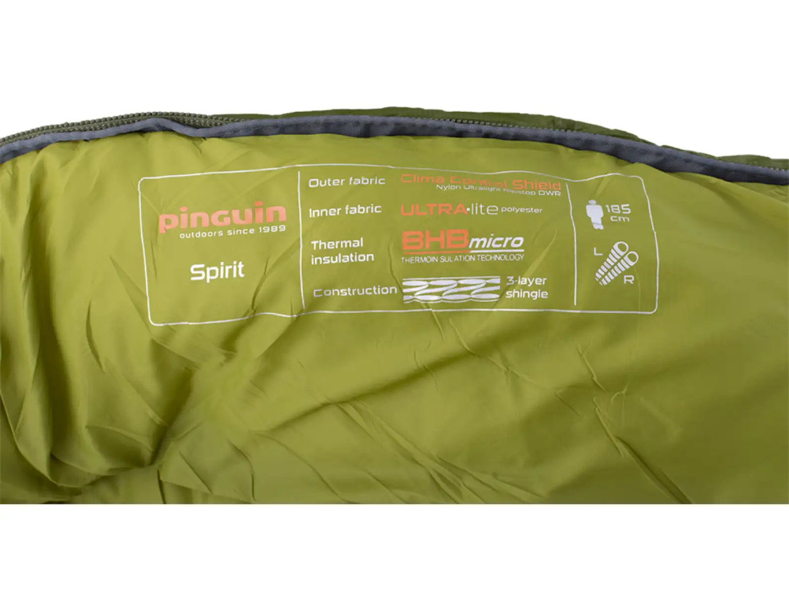 Pinguin Spirit CCS Schlafsack 195 cm blau