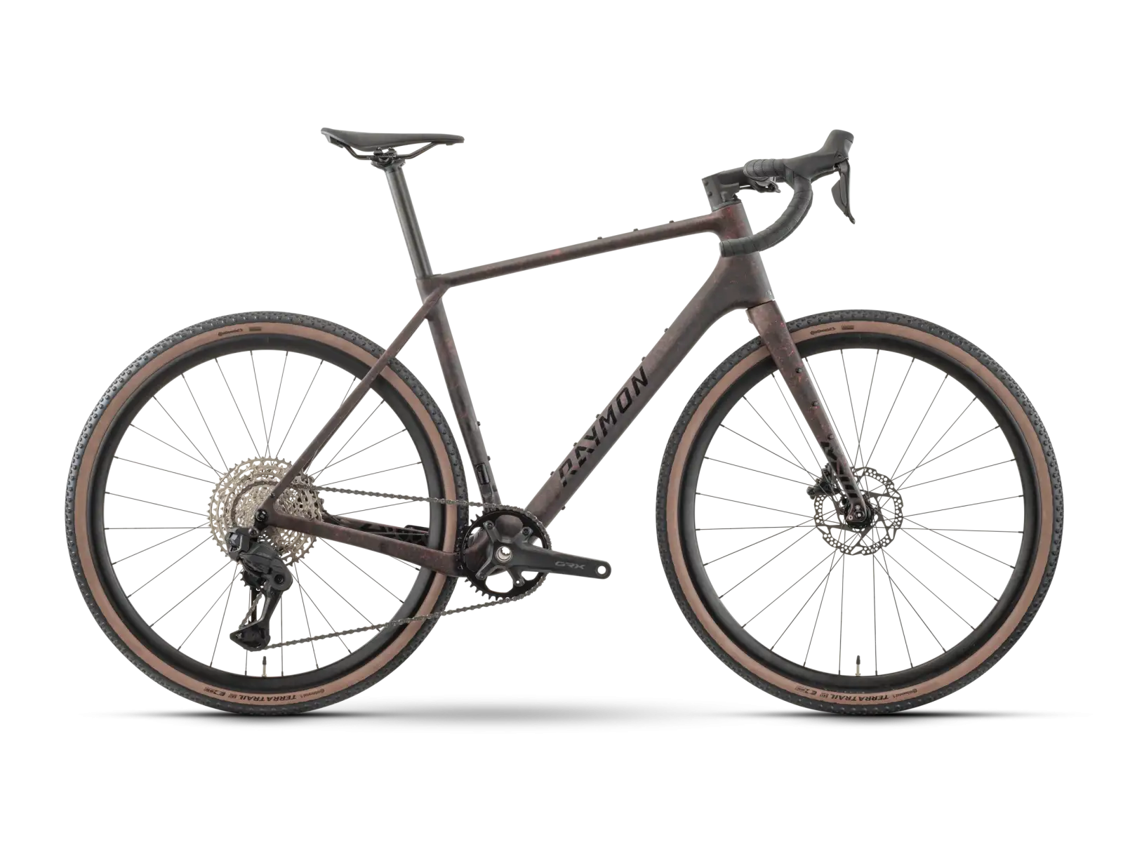 Raymon Soreno Pro 12S GRX715 Di2 Gravelbike Black Stone
