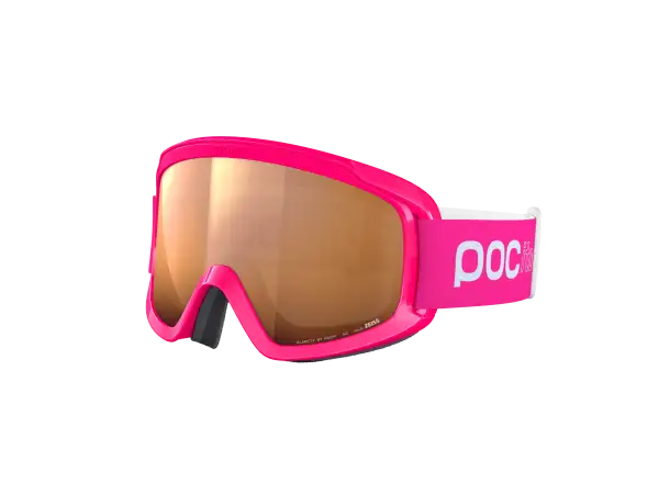 POC POCito Retina Kinder Skibrille Fluoreszierendes rosa/Hellorange
