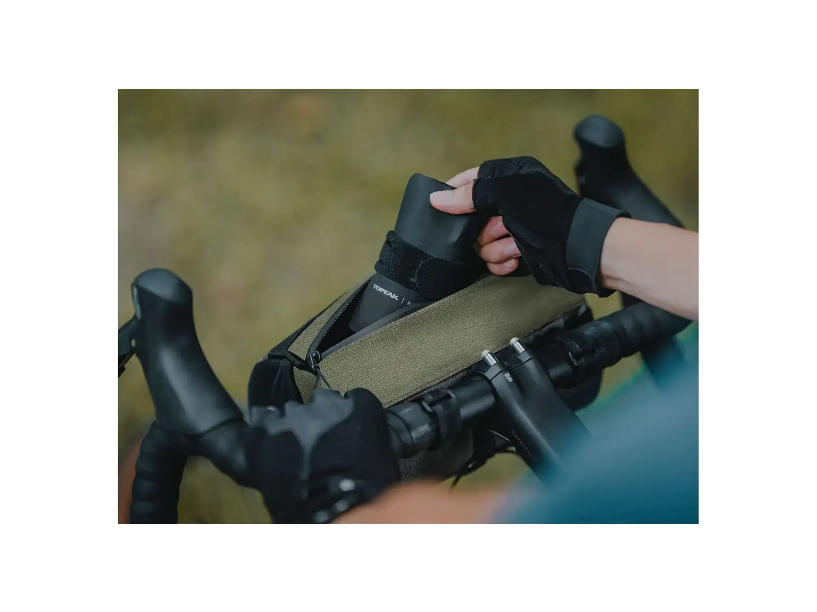 Topeak Tubular BarBag Lenkertasche Grün