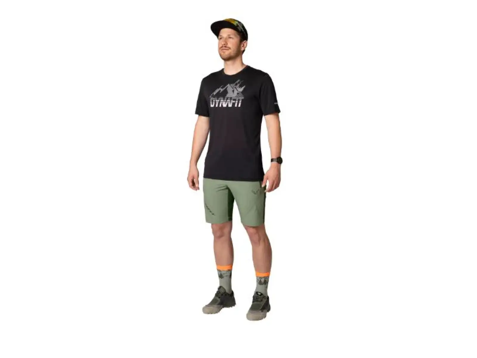 Dynafit Transalper Grafik Herren T-Shirt kurzarm Blaubeere