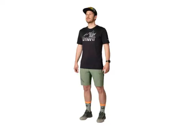 Dynafit Transalper Grafik Herren T-Shirt kurzarm Blaubeere