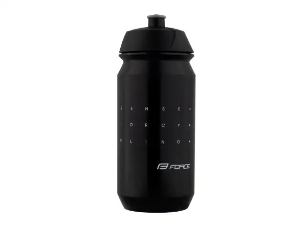 Force Sense Fahrradflasche 500 ml schwarz/weiß