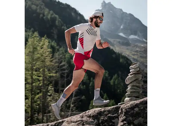 Sidas Run Anatomic Crew Laufsocken weiß
