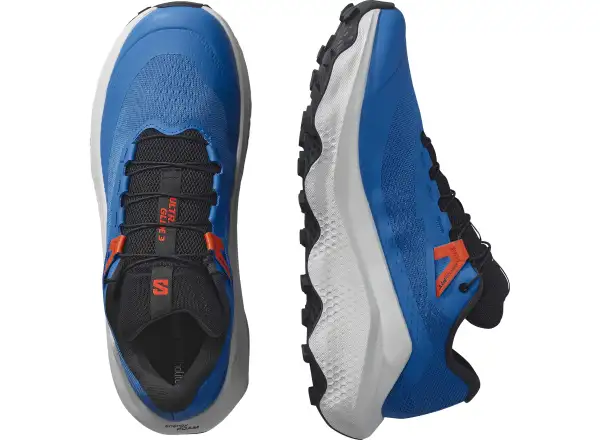 Salomon Ultra Glide 3 Herren Laufschuhe French Blue/Lunar Rock/Cherry Tomato