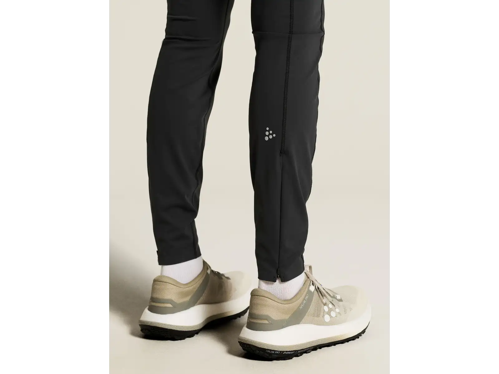 Craft Hypervent Running Tights Herren Laufhose schwarz