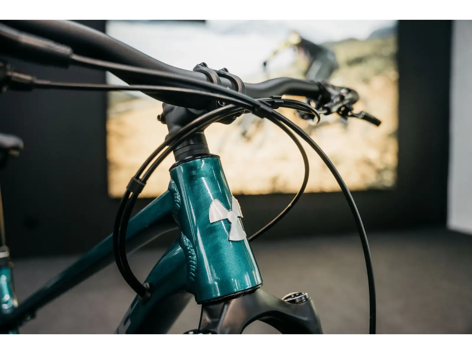 Nukeproof Tracker Pro 290 Cues 1x11 Mountainbike Petrol Green/Chrome