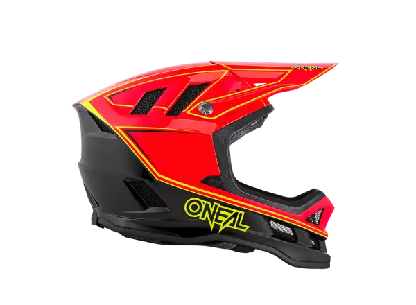 ONeal Blade Hyperlite Helm Charger Neon Rot