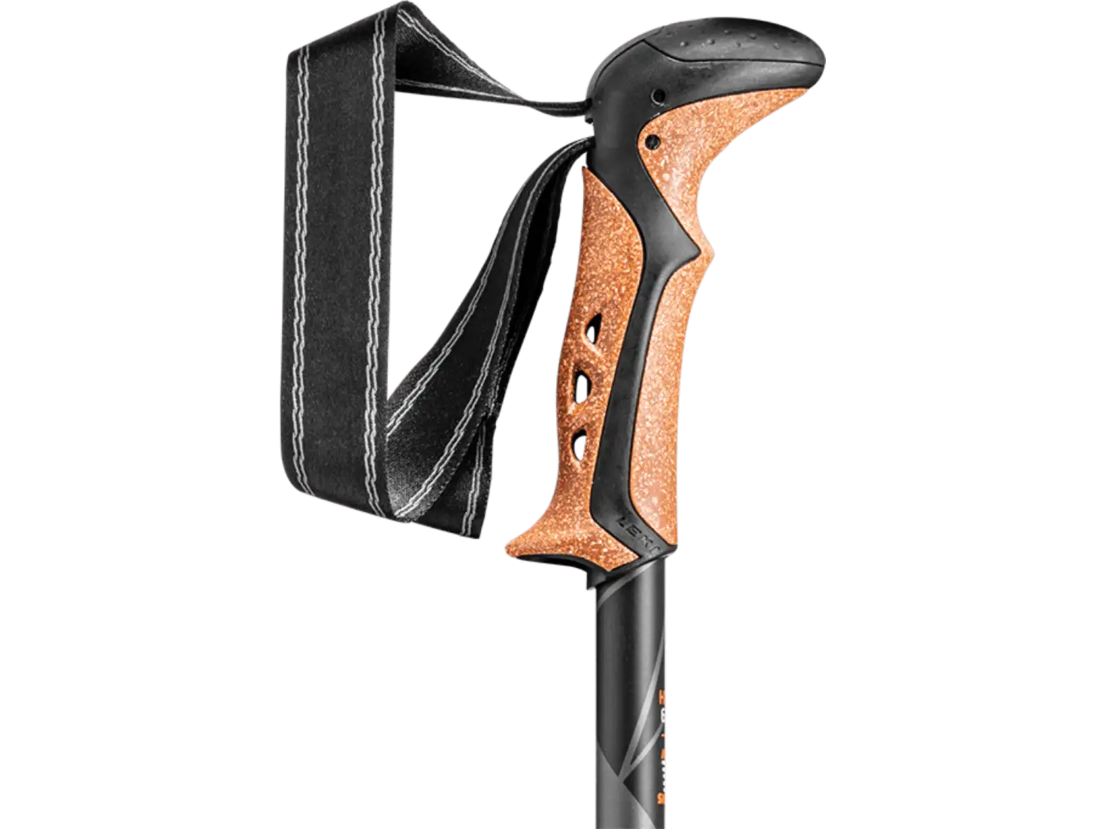 Leki Khumbu AS Trekkingstöcke Anthracite/Orange Größe 110 - 145cm