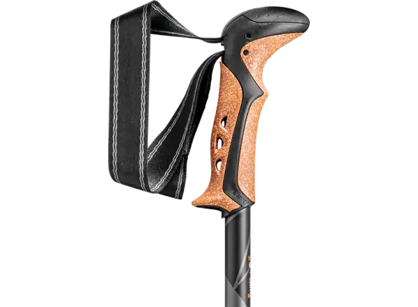 Leki Khumbu AS Trekkingstöcke Anthracite/Orange Größe 110 - 145cm
