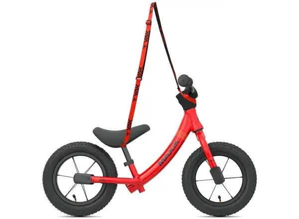 MAXÍK Evo Lite Kinderlaufrad rot/orange + Riemen YAK
