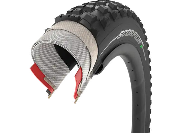 Pirelli Scorpion Enduro R HardWALL TLR 27,5 x 2,60" Reifen Kevlar schwarz