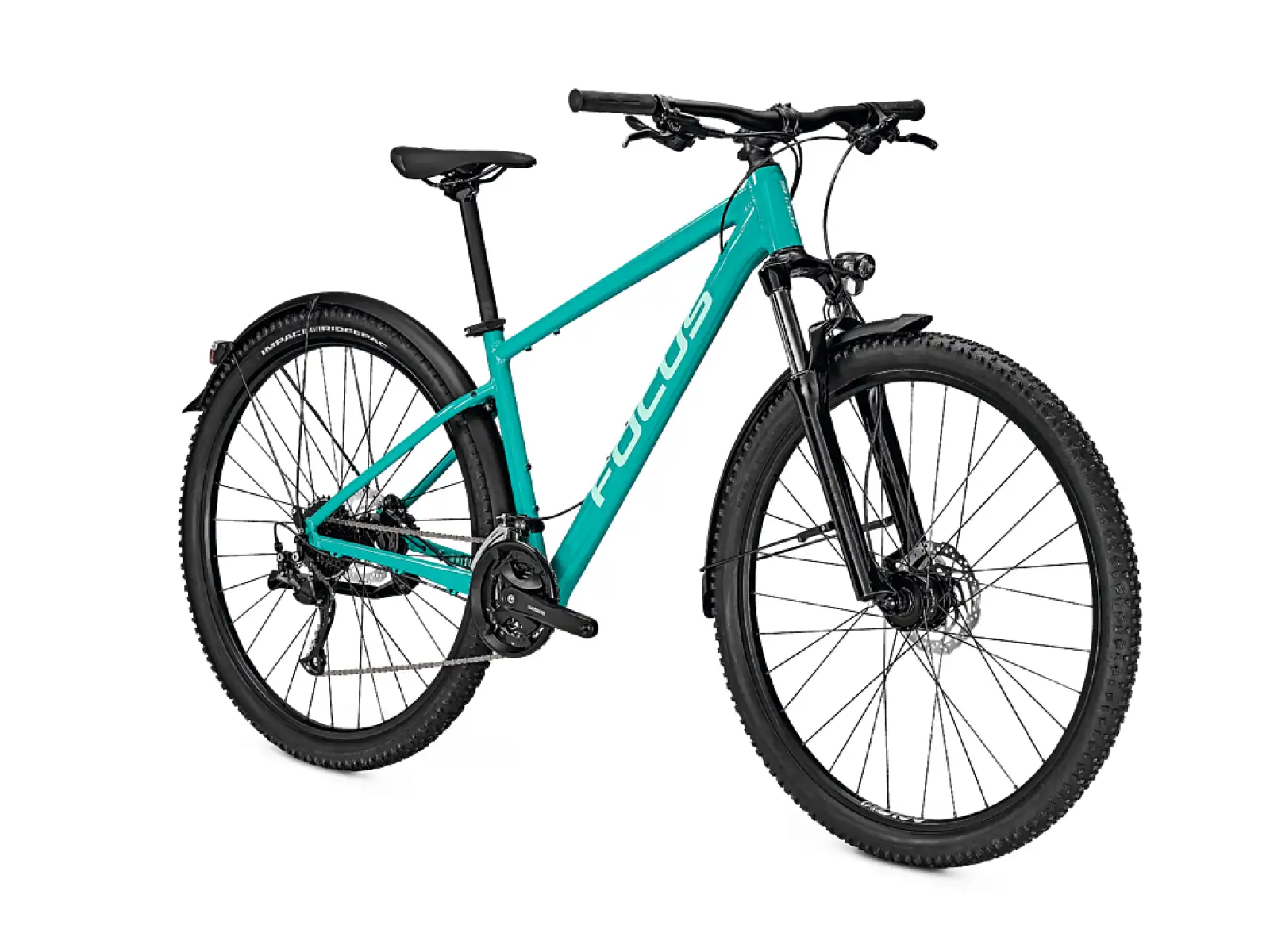 Focus Whistler 3.6 EQP DI 27,5" Mountainbike Blau Grün Größe S