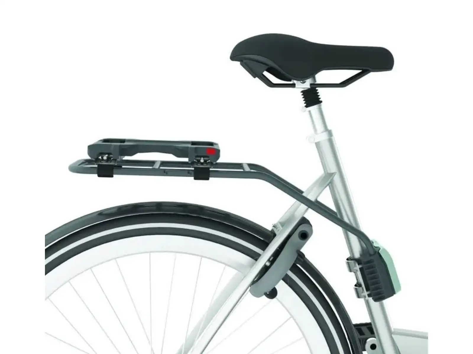 Urban Iki Rückenlehne mit Adapter und Rahmenhalterung SET Shinju Weiß/Bincho Schwarz