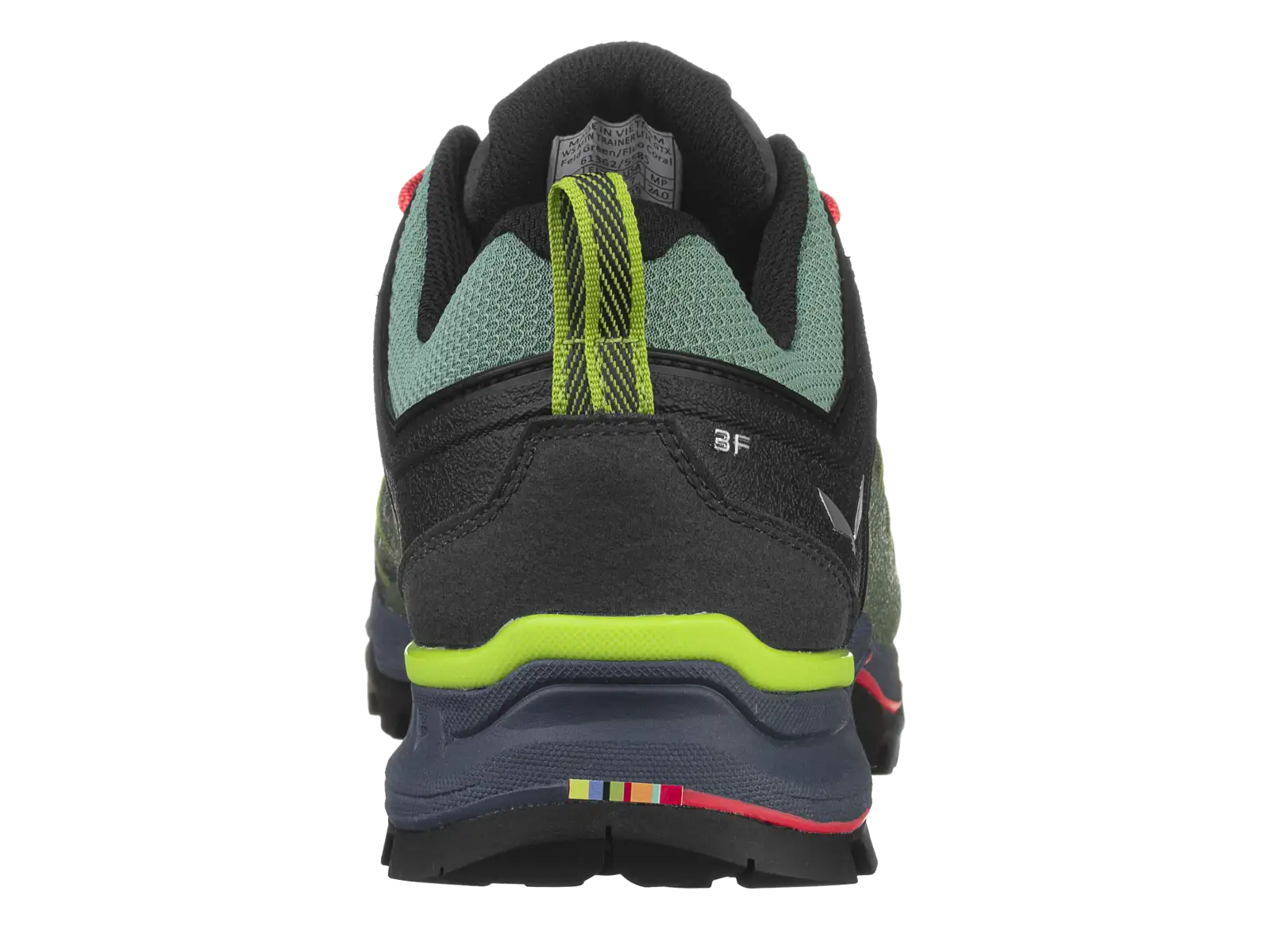 Salewa Mountain Trainer Lite GTX Damen Schuhe Feld Green/Fluo Coral