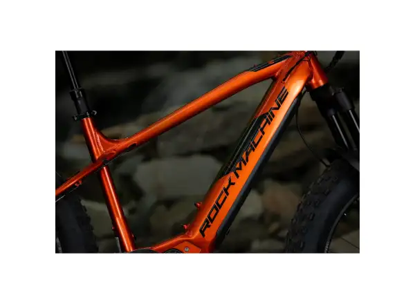 Rock Machine VYÖRY e90-26 Fatbike E-Bike Metallic Orange/Black MUSTER