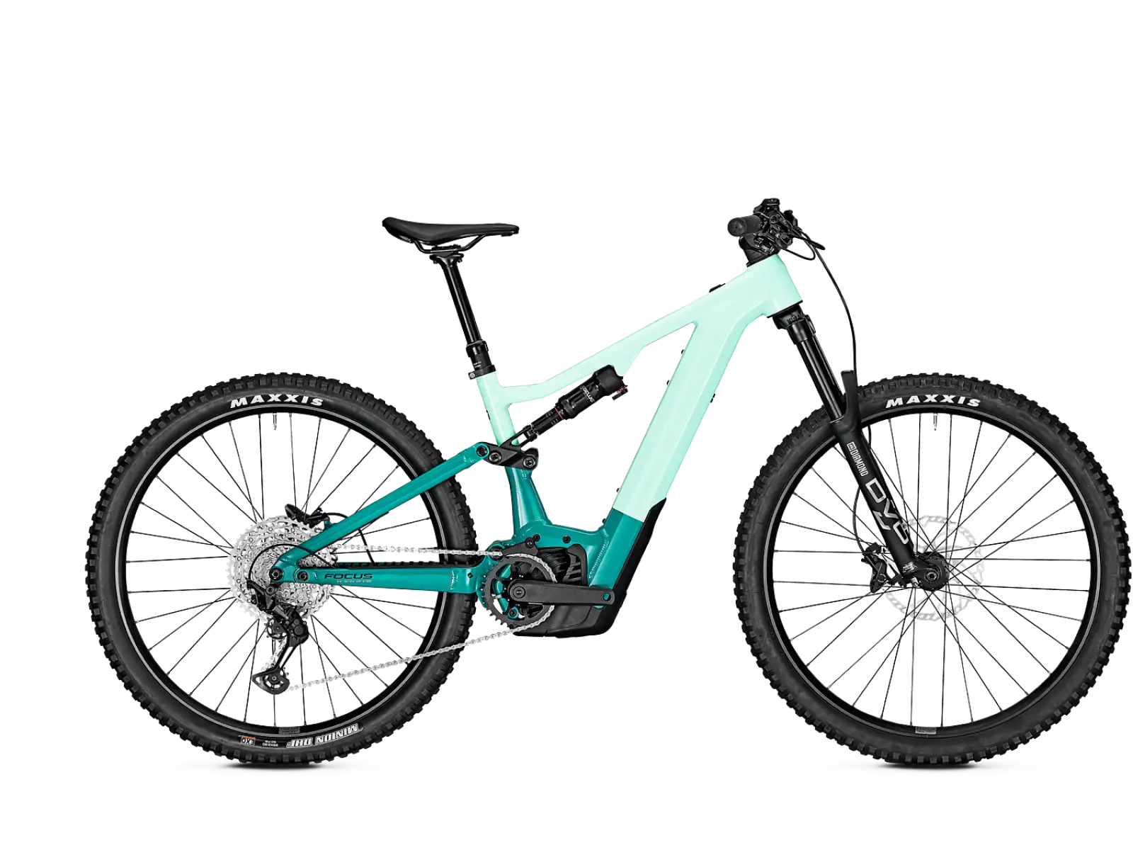 Focus JAM2 6.7 DI 625Wh Mountain E-Bike in Poolgreen glossy / Bluegreen glossy.