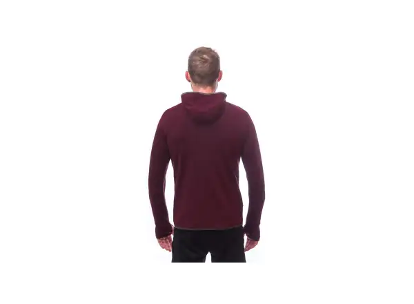 Sensor Merino Upper Heli Herren Fleecejacke Port Red