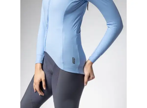 Alé R-EV1 Warm Race 2.0 Damen wärmeisoliertes Langarmtrikot Sky Blue