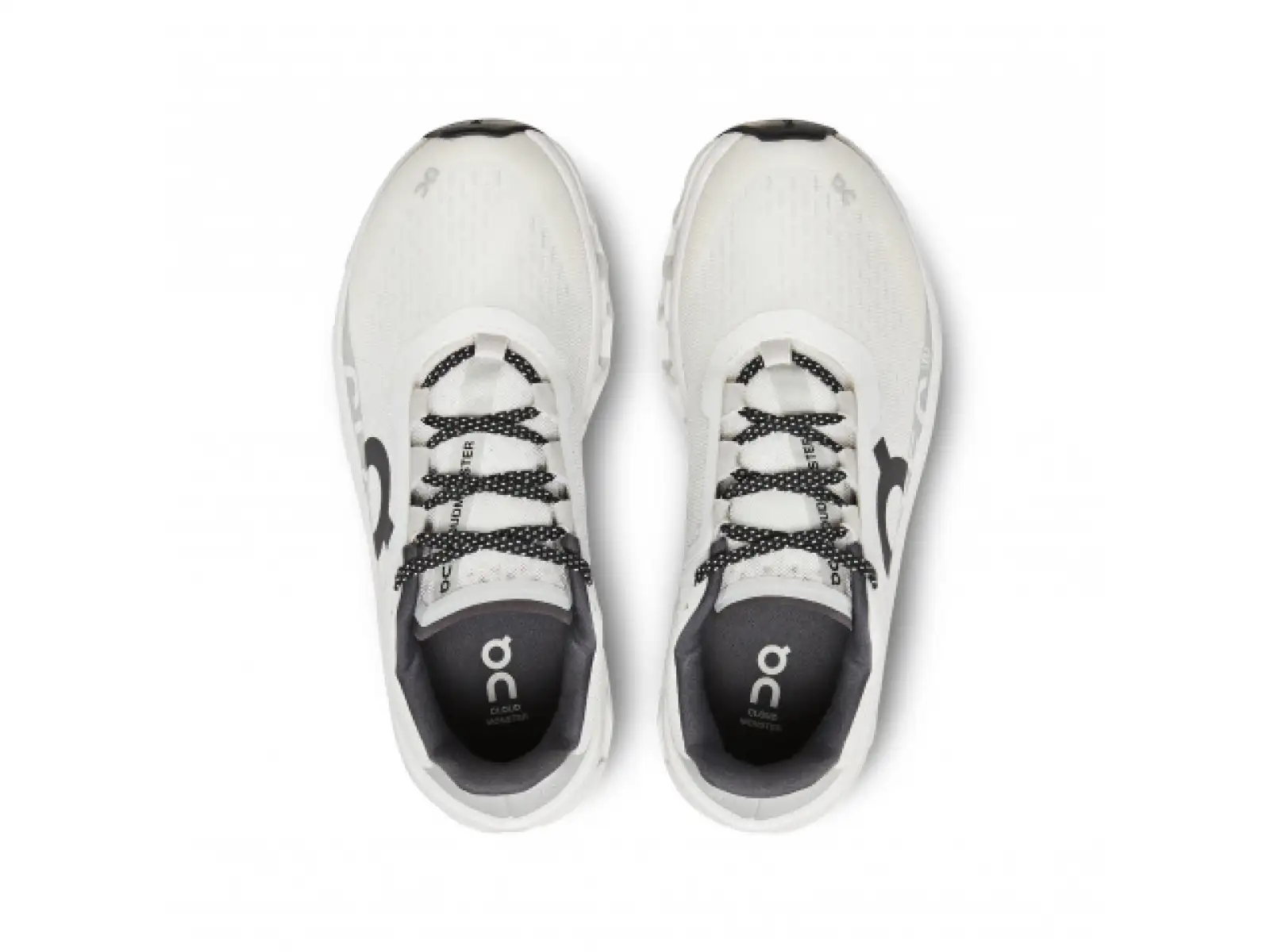 On Cloudmonster Herren-Laufschuhe Undyed White/White