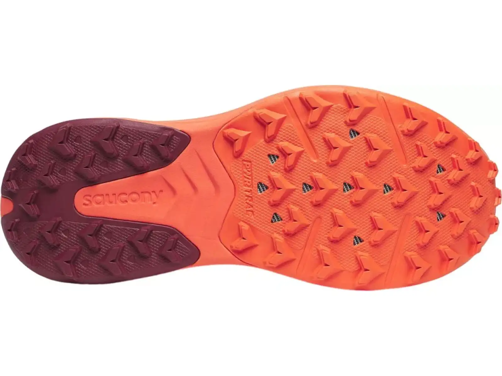 Saucony Xodus Ultra 3 Damenlaufschuhe Currant/Pepper
