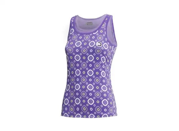 Dotout Check W Top Damen ärmelloses Trikot Flieder