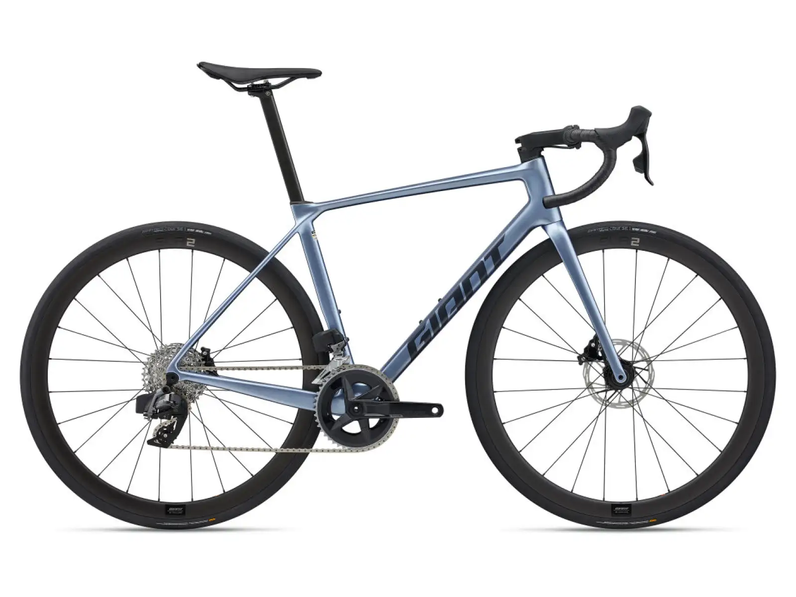 Giant TCR Advanced 0 AXS Rennrad Frost Silver
