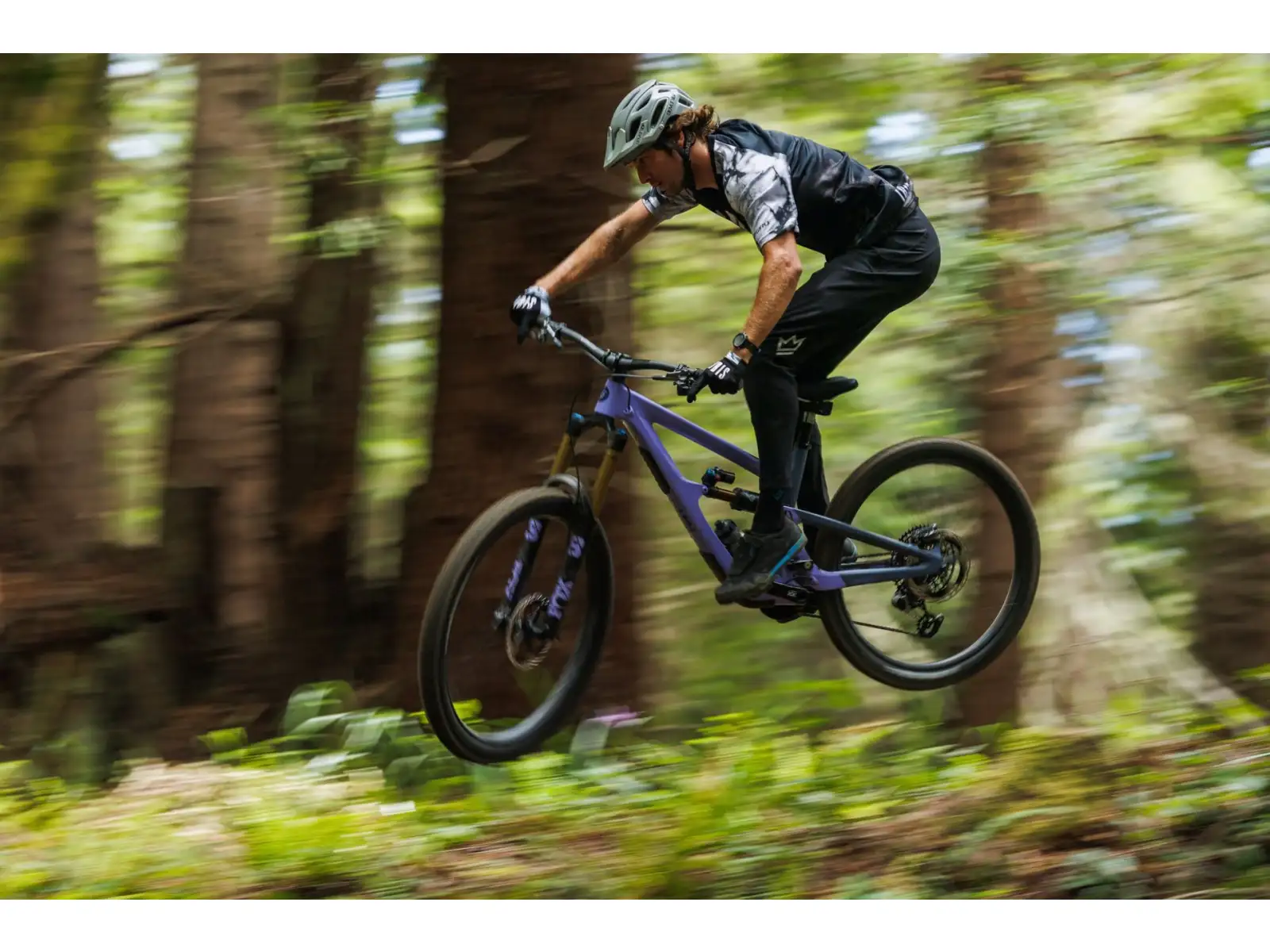 Ibis HD6 XT Mountainbike Lavendel.