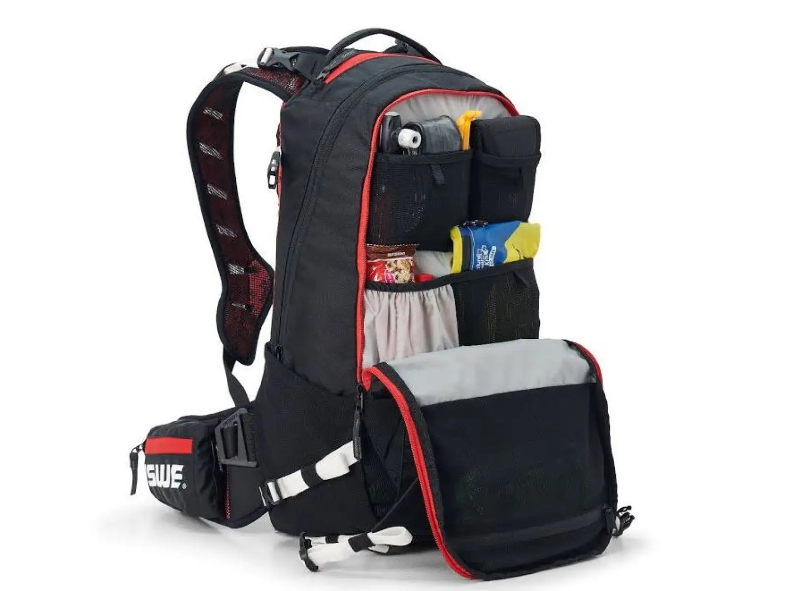 USWE Flow Rucksack 25l Schwarz/Rot