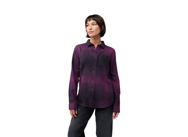 Fox Traildust Flannel Damenhemd Sangria