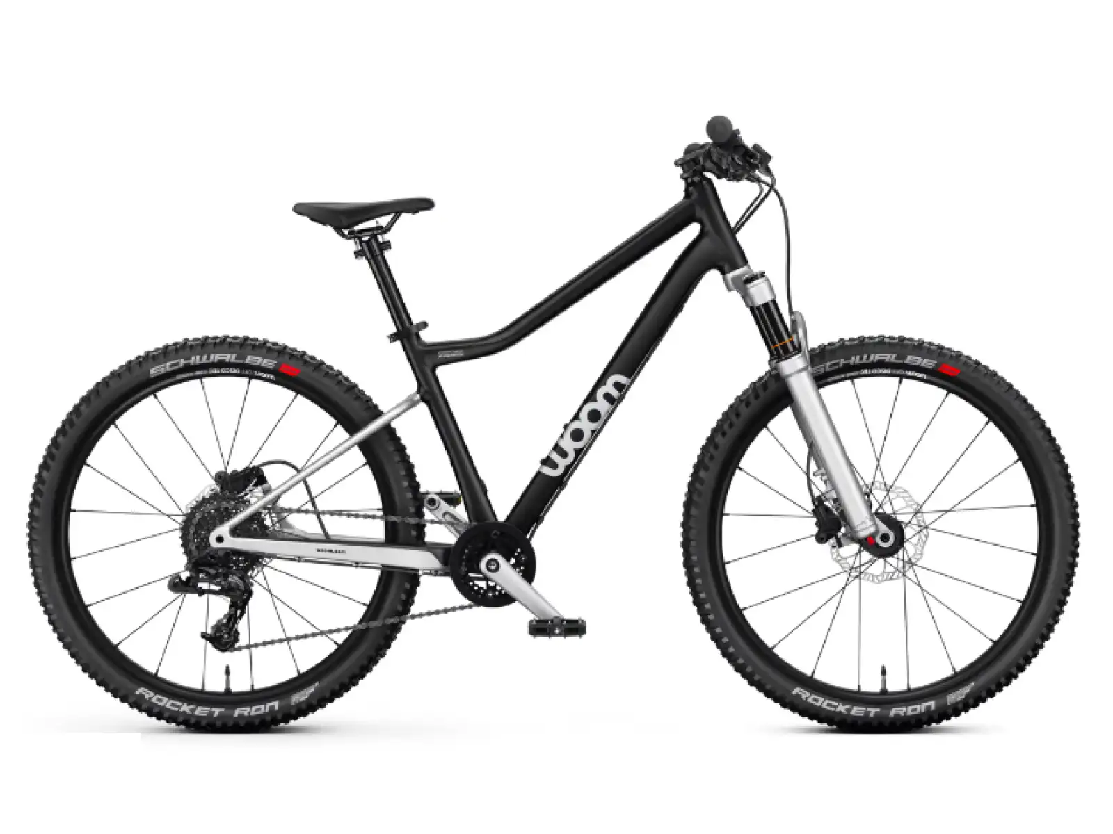 Woom 5 OFF Air Black 24 Kinderfahrrad
