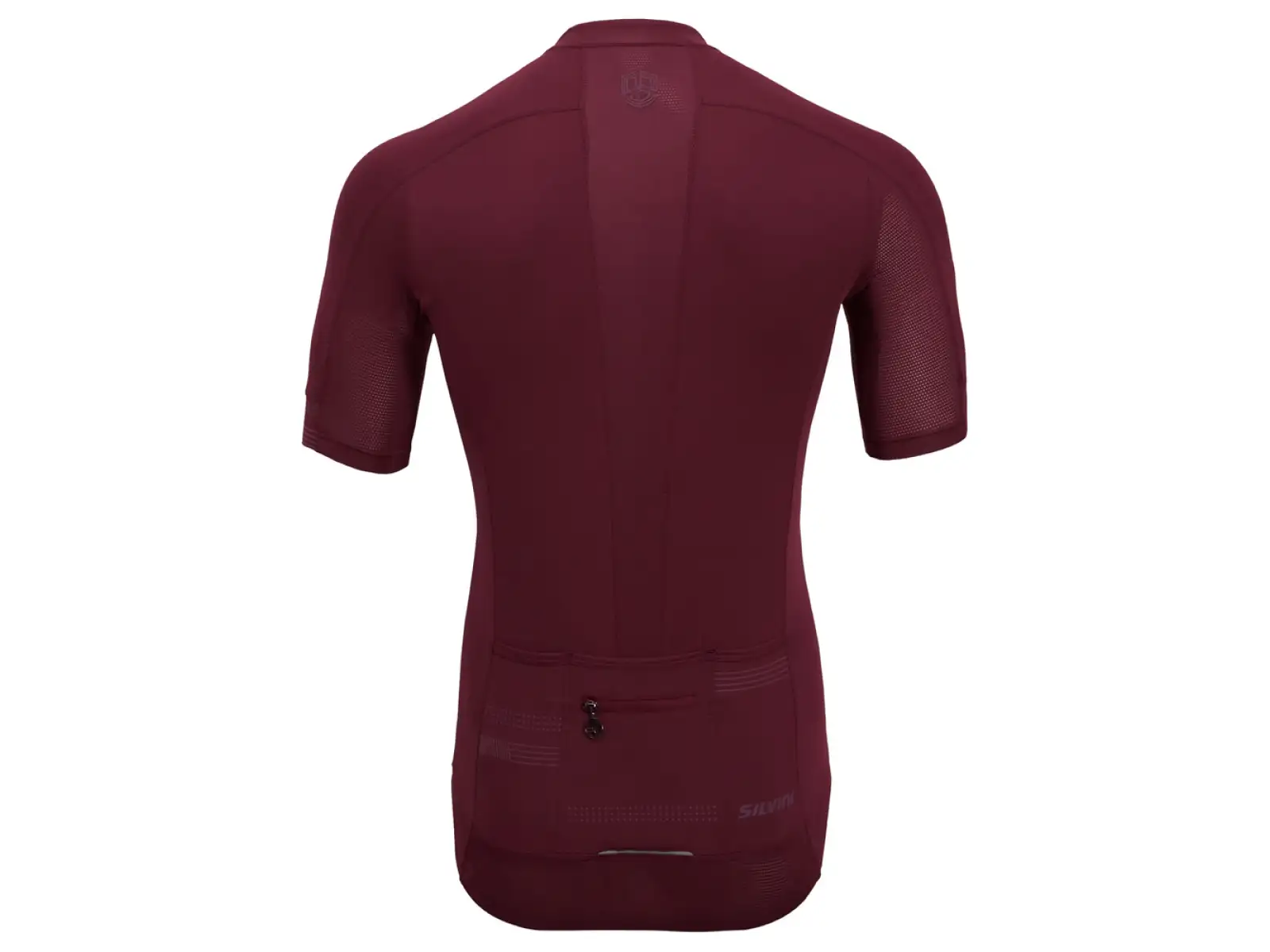 Silvini Ceno Herrentrikot mit kurzen Ärmeln Pflaume
